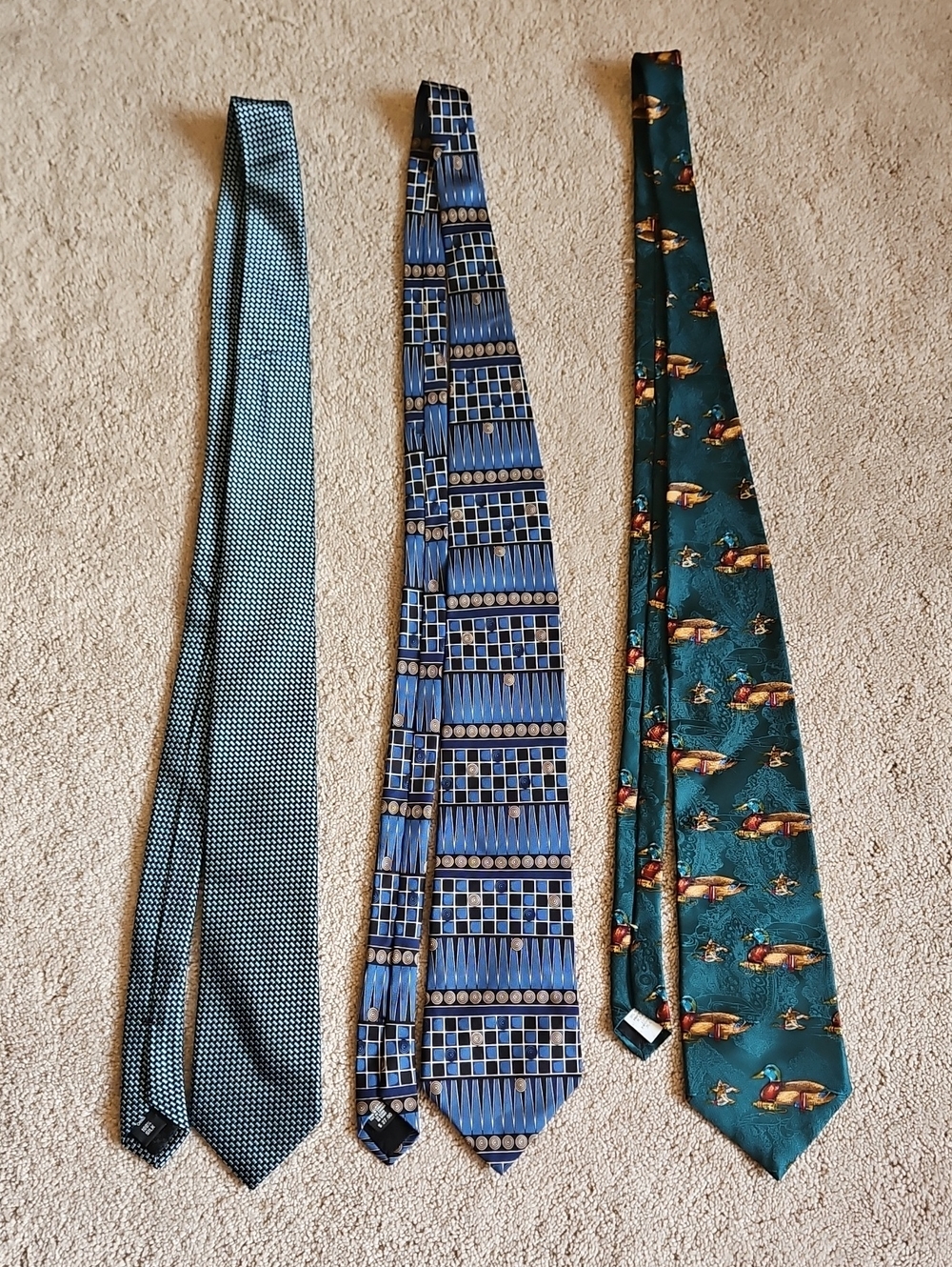 Christian Dior, Sean John, and Wembley Neckties - Set Of 3